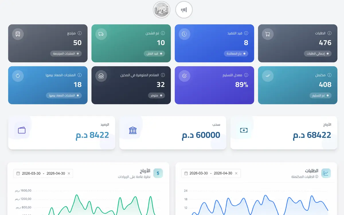 Preuve Dashboard